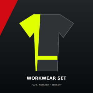 BEB1S WORKWEAR SET – koncept produktu